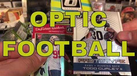 2016 Donruss Optic Football Hobby Box Break Awesome Box Youtube