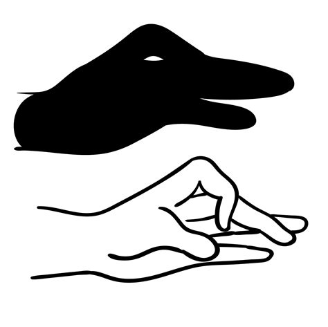 hand animal shadow vector - Download Free Vectors, Clipart Graphics & Vector Art