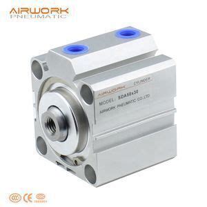 Airtac Type Aluminum Compact Air Pneumatic Cylinder Sda Series For Sale