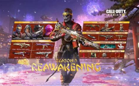 CoD Mobile Season 1 Battle Pass 2023 Reawakening Battle Pass Is Here