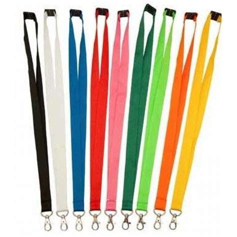 Nylon 0 5 Inch Plain ID Card Lanyard For School At Rs 22 In Bengaluru