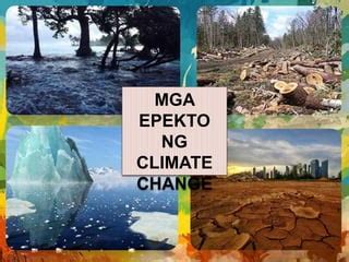 COT AP 6 Q4 Isyung Panlipunan Climate Change PPT