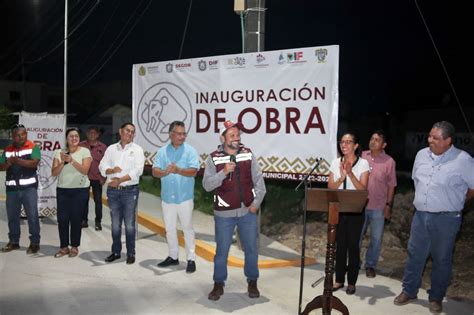 Inauguración De Pavimentación Con Concreto Hidráulico Cosamaloapan De