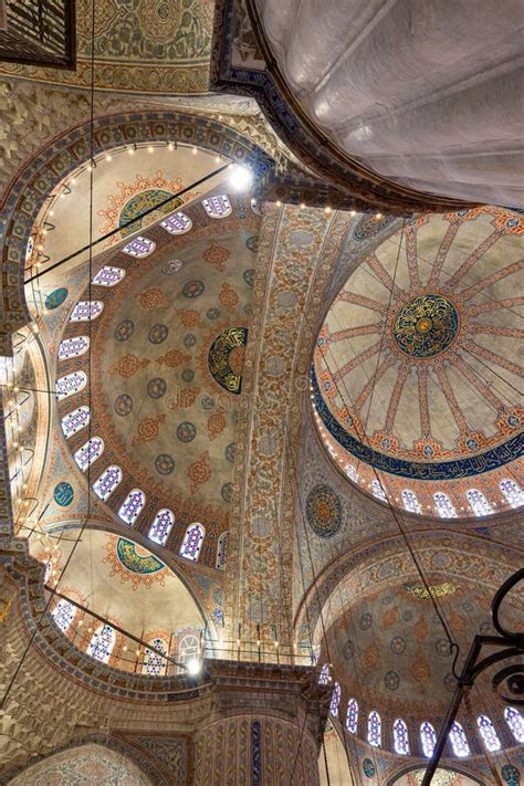 Domes Of Sultanahmet Mosque Aka Blue Mosque In Istanbul Editorial Photo