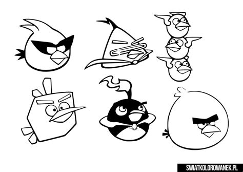 Kolorowanka Angry Birds Dla Dzieci Darmowe Kolorowanki Do Druku