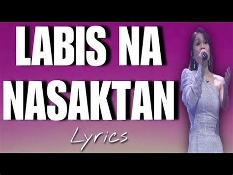 LABIS NA NASAKTAN JENNELYN YABU FULL KOREAN EASY LYRICS TAGALOG