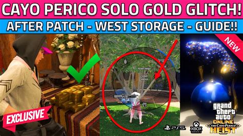 New Easiest Solo Door Glitch Cayo Perico Get Gold Glitch How To Do