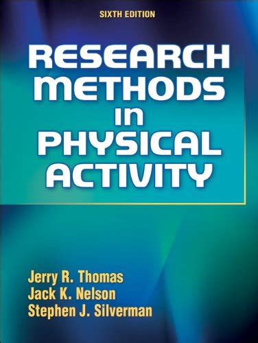 Amazon Research Methods In Physical Activity Thomas Jerry R