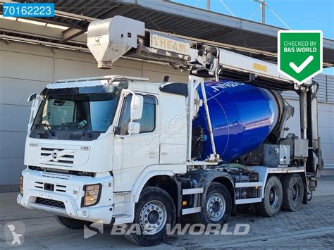 Camion Volvo béton toupie Malaxeur FMX 460 8x4 Gazoil Euro 5 occasion