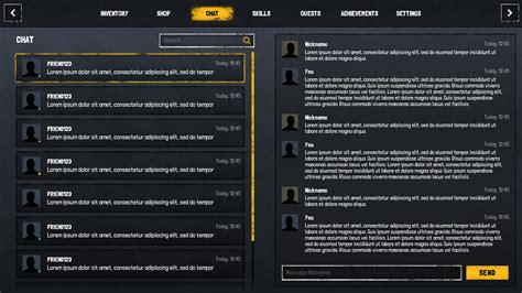 Grunge Military Horror Dark Gui Ui Kit Commonui Psdai Source