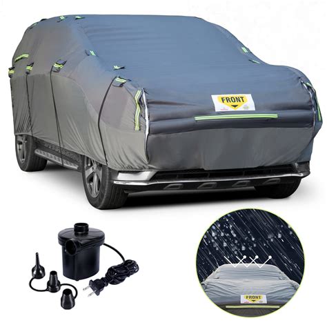 WARSUN Hail Car Cover with Thickened Airtight PVC Inner Protector SUV ...