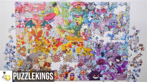 Pokemon Challenge Puzzle Time Lapse Puzzle Kings Youtube