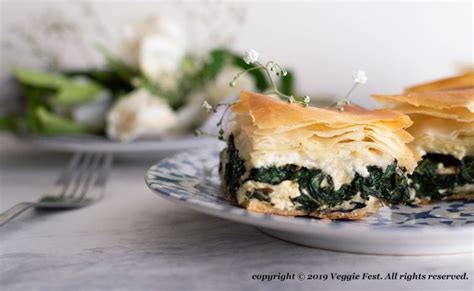 Greek Vegan Spanakopita Recipe | Veggie Fest