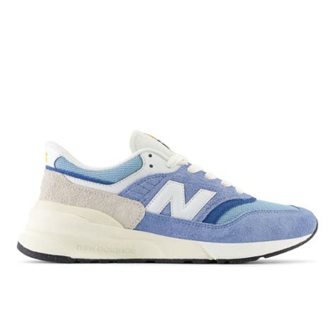 New Balance Unisex 997R In Blue Suede Mesh