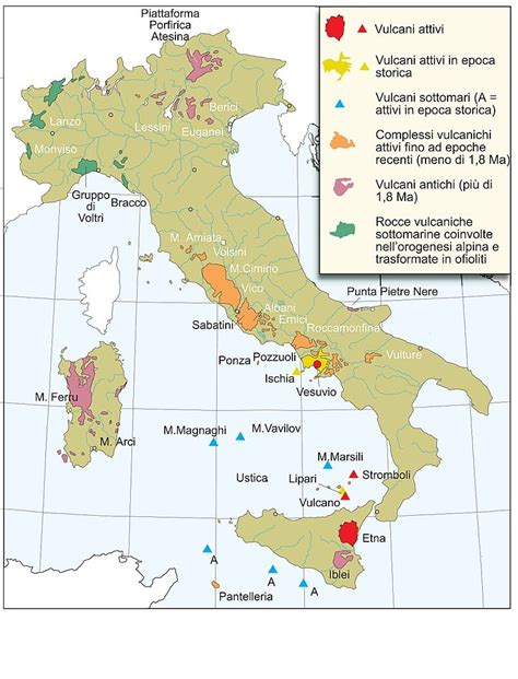 Vulcani Italiani Attivi E Quiescenti Quali Sono E Dove Si Trovano