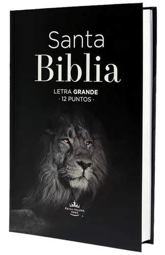 Biblia Reina Valera 1960 Tamaño Manual Letra Grande León MercadoLibre