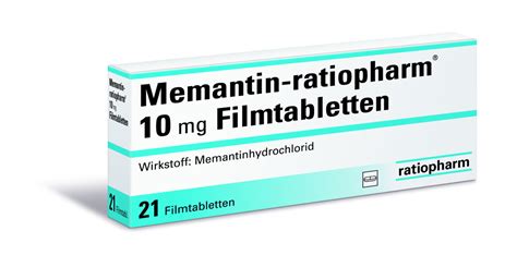 Memantin Ratiopharm 10 Mg Filmtabletten Gelbe Liste