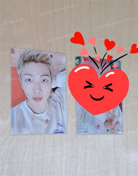 ON HAND BTS Official Merch Box 6 Photocards Namjoon RM And Suga