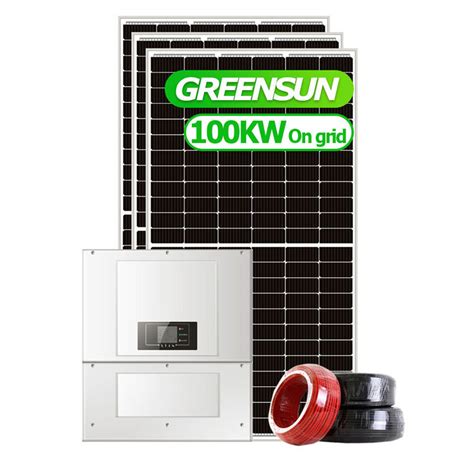 Greensun Complete Full Set Solar Energy System Kw Kw China