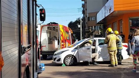 Mulher fica gravemente ferida após acidente no Centro CGN O maior