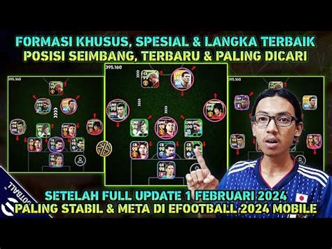 Inilah Top Formasi Meta Terbaik Pro Player Update Februari Di