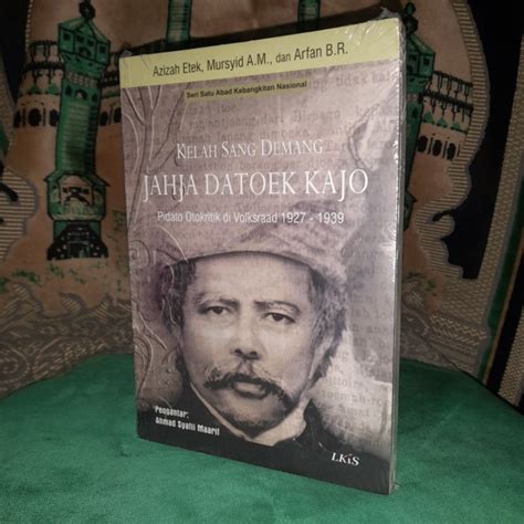 Jual Buku Langka Original Kelah Sang Demang Jahja Datoek Kajo Shopee