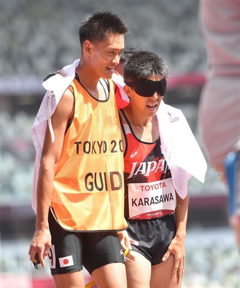 パラ陸上男子5000m、唐沢剣也が銀メダル「出せる力は出し切った」スポーツデイリースポーツ Online