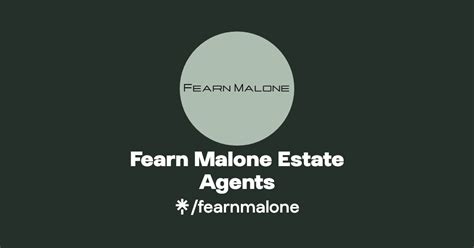 Fearn Malone Estate Agents Instagram Facebook Tiktok Linktree