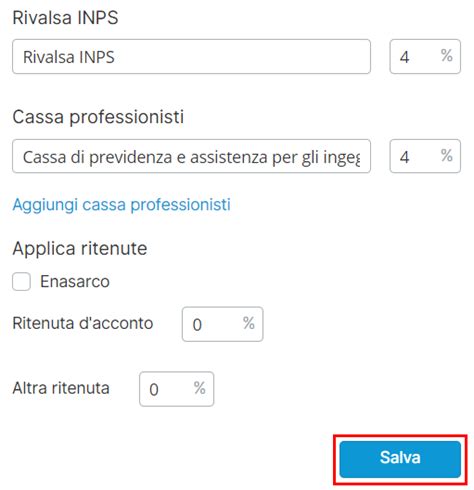 Configura E Applica La Rivalsa Inps Guide Fatture In Cloud