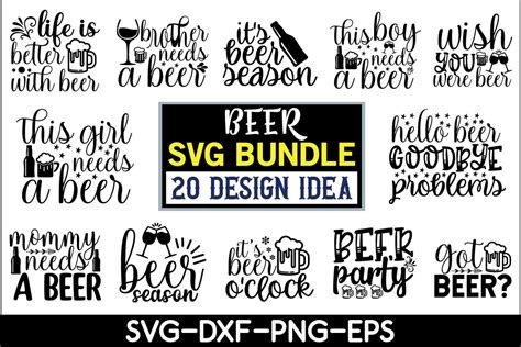 Beer Svg Bundle By Creativesvgzone Thehungryjpeg