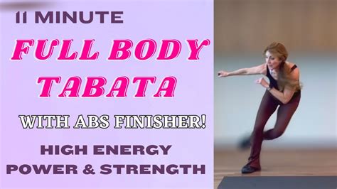 Min Full Body Tabata High Energy Cardio Power Strength Fun