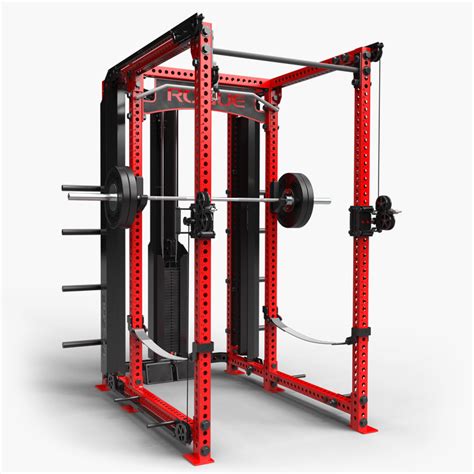 Rogue HR 2 Half Rack Weight Training Monster Lite Unit Rogue Fitness