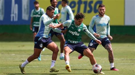 atividades técnicas Palmeiras treina visando semifinal