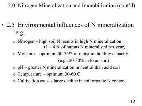 Ppt Soil Microbes And The Nitrogen Cycle Topics Covered 1 General