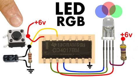 Descubre el increíble LED cambia de color con el voltaje Actualizado