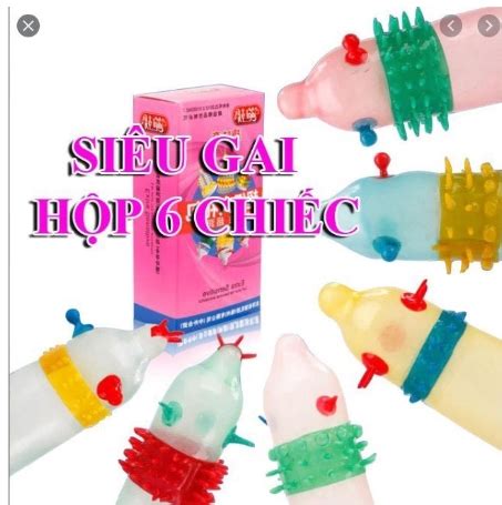 Bao Cao Su Bi Gân Gai râu Runbo Hộp 6 Chiếc Thế giới condom Việt