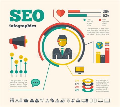 社会媒介infographic模板 向量例证 插画 包括有 人们 信息 设计 数据 网络 铺平 44815197