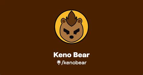 Keno Bear Twitter Instagram Facebook Linktree