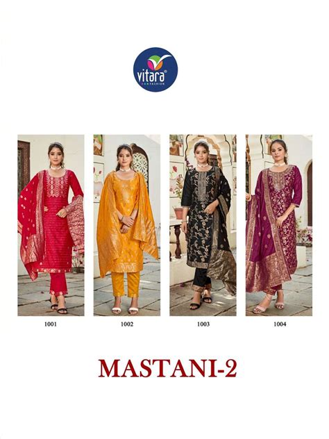 Vitara Fashion Mastani Vol Readymade Exclusive Designer Peice Set