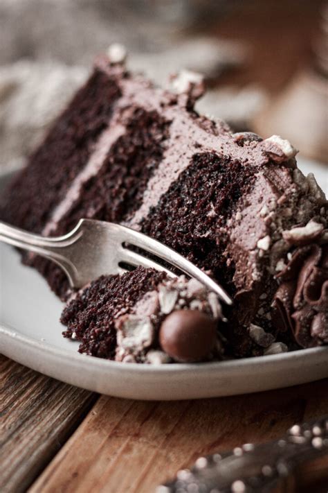 High Altitude Chocolate Malted Milk Cake Curly Girl Kitchen