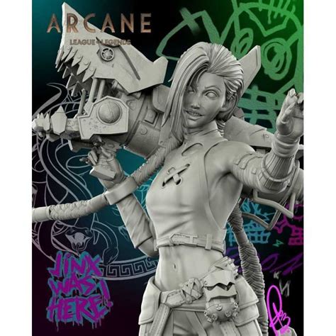 Jinx Arcane Stl 3d Print Files