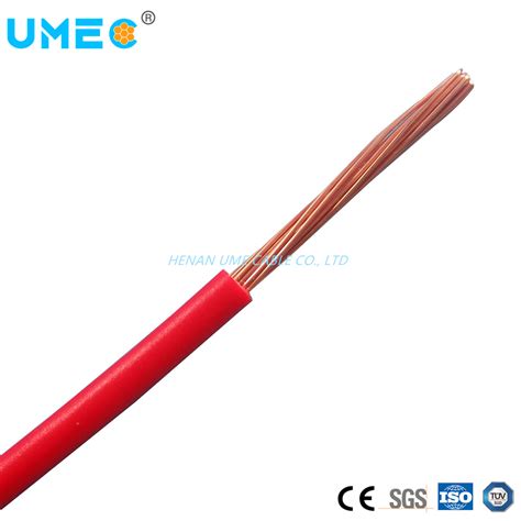 600V PVC Covered Copper Wire Tw Thw Thw 2 AWG 14 12 10 8 6 Solid