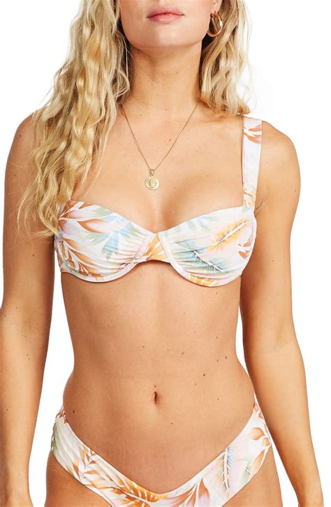 Billabong Island Calling Fiji Bikini Bottoms In Salt Crystal At