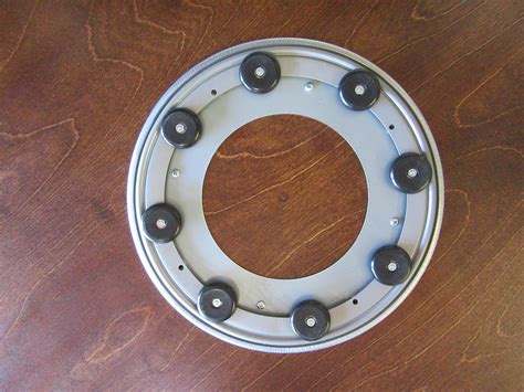 Heavy Duty Quiet Lazy Susan Bearing With Rubber Feet