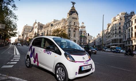 Llega A Madrid Emov El Coche De Alquiler Eléctrico De 4 Plazas Libre