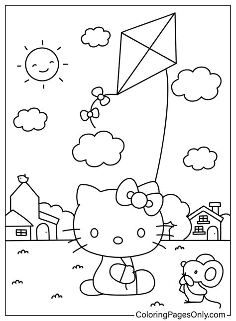 56 Kite Coloring Pages - ColoringPagesOnly.com