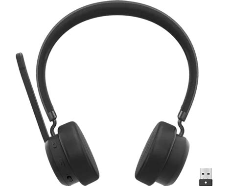 Lenovo Wireless Voip Headset Teams Xd M Lenovo Ca