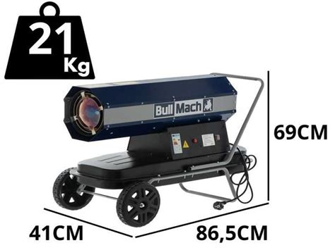 Générateur d air chaud BullMach BM DDH 30 en Promotion AgriEuro