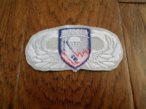 187th Airborne Brigade Patch Jump Wings Us Military 4 12 X 2 12