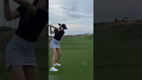 잘치고 싶으면 다운스윙때 왼발 계속보세요👍👍👍 아이언 스윙tvshorts Golf Golfswing Youtube